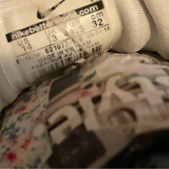 Men’s Nike Air Max 2014 Athletic Shoes Size 14M Multicolor #621077 - Picture 8 of 9